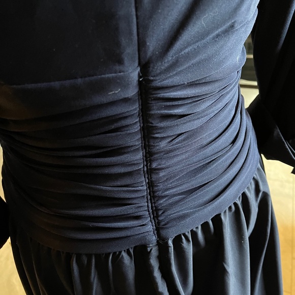 Navy formal dress sz 10 - Picture 7 of 12